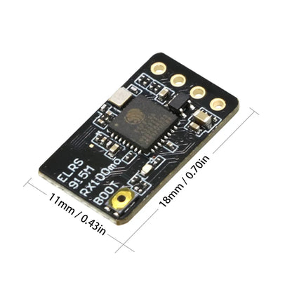 TKIC ELRS 915Mhz NANO Long Range ExpressLRS Receiver With T Type Antenna Wifi Upgrade For RC PFV Racing Drone Accessories