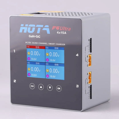 HOTA F6 Ultra 4-channel Intelligent Balance Charger AC DC