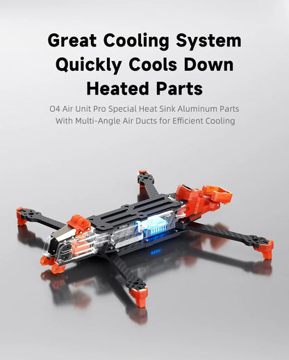 GEPRC GEP-MOZ7 V2 Frame 7.5-inch Long-range Frame Designed for the O4 Air Unit Pro HD VTX and Supports 8-inch Propellers
