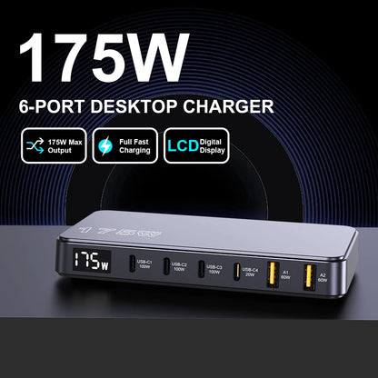 175W USB C GaN Charger