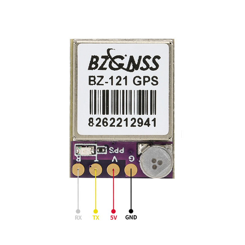 BZGNSS BZ-121 Dual Protocol GPS Positioning Module Suitable FPV out of Control Rescue Fixed-wing Crossing Drones