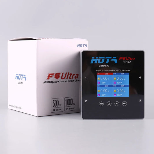 HOTA F6 Ultra 4-channel Intelligent Balance Charger AC DC