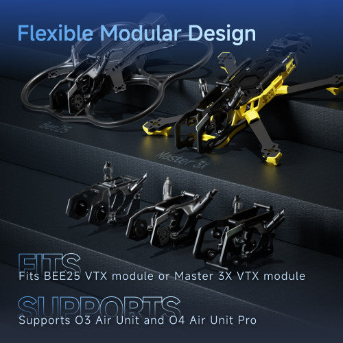 SpeedyBee Master3X Modular Frame 3-3.6 Inch FPV Racing Drone Freestyle Frame