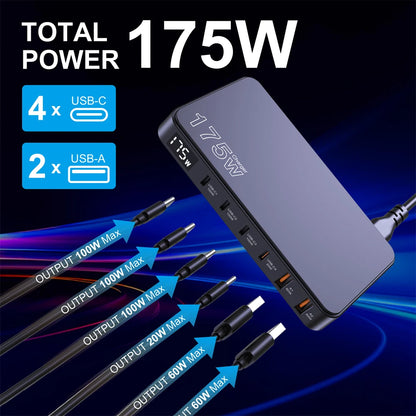 175W USB C GaN Charger