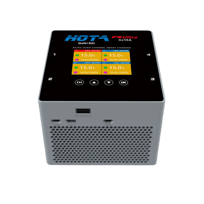 HOTA F6 Ultra 4-channel Intelligent Balance Charger AC DC