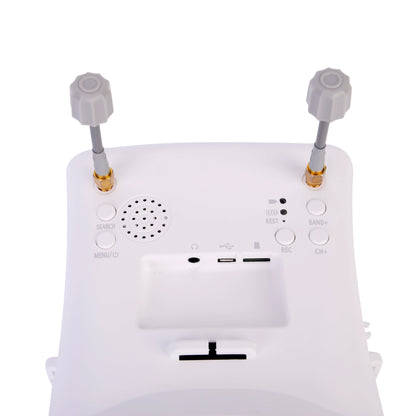 DMKR 008D PRO White FPV Goggle with DVR 5.8GHz 40ch Receiver 3.7V/2000mAh Battery 4.3 inch HD LCD