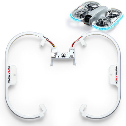 VIFLY NeoHalo LED Light Strip for DJI Neo, Multi-Color Dynamic Modes Brings Epic Night Flight Shows