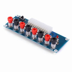 24 Pin ATX Power Supply Breakout Adapter Module - Transfer Desktop Computer Chassis Power to 3.3V, 5V, 12V!