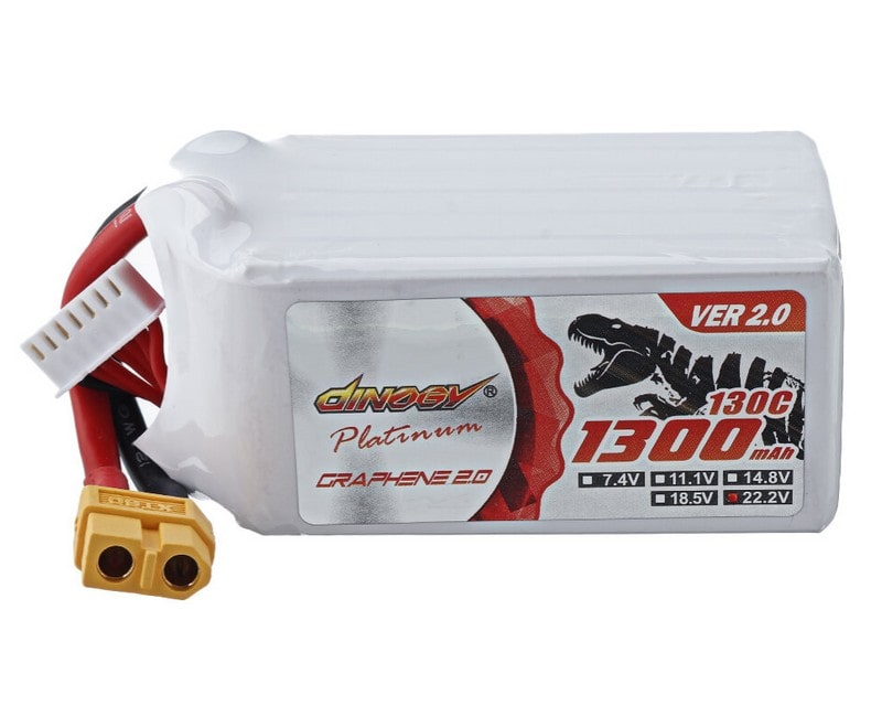 Buy 3 get 1 Free Dinogy Graphene 1300 6S 130C Combo