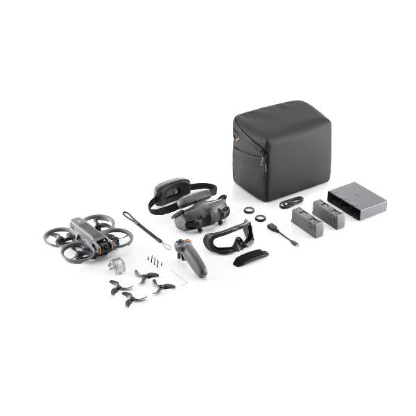DJI Avata 2 - Fly More Combo 2 (Includes 3 Batteries, 2-Way Charging Hub & More)