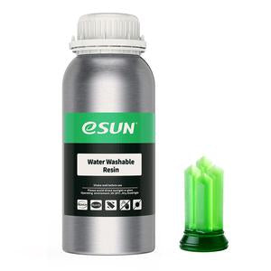 esun-3d-printer-accessories-transparent-green-esun-water-washable-lcd-3d-print-resin-500g-28608082018409