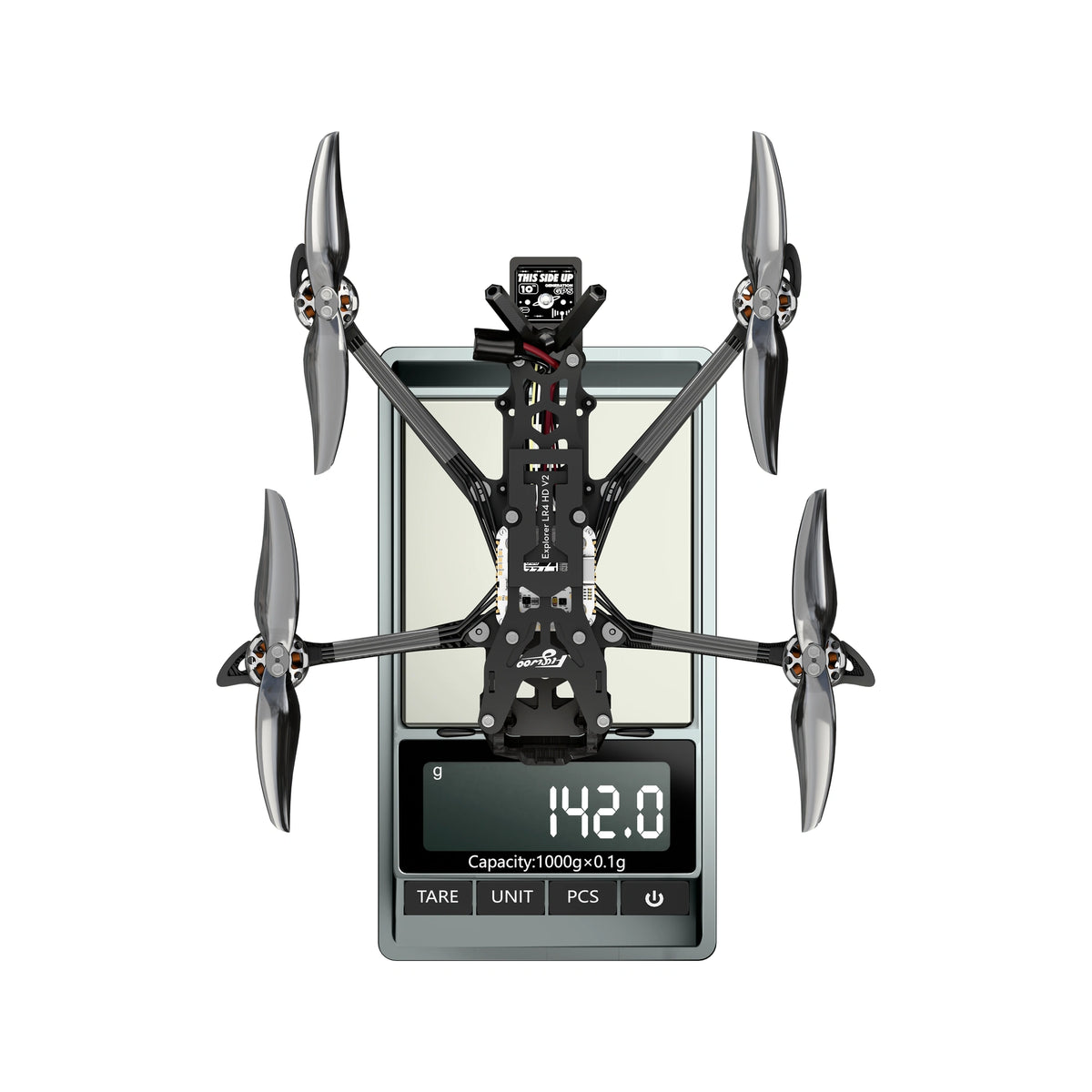 Flywoo Explorer LR 4 V2 Drone Kit weight
