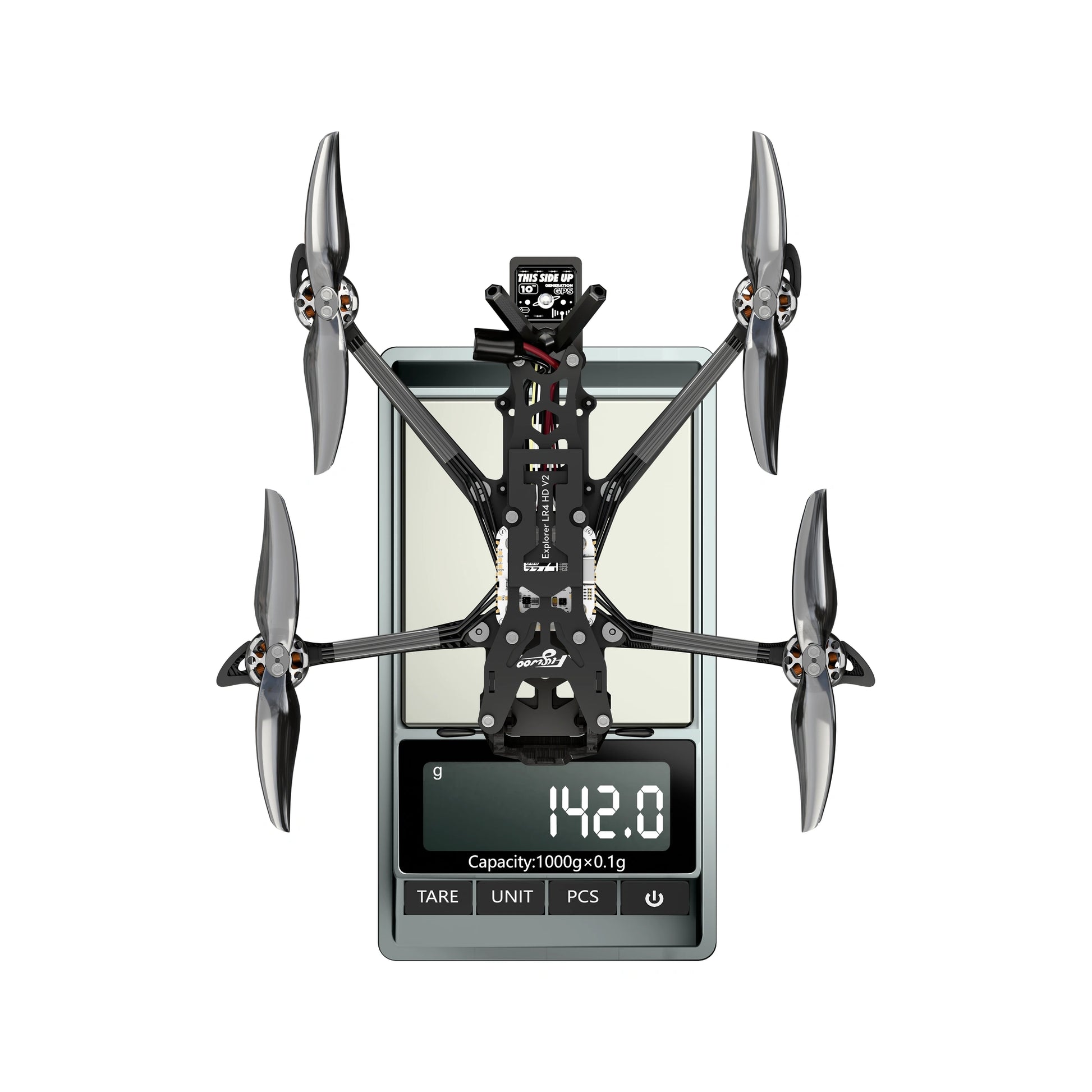 Flywoo Explorer LR 4 V2 Drone Kit weight