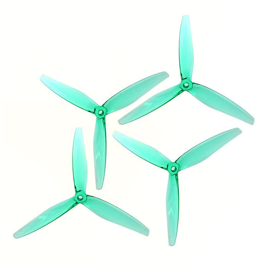 Gemfan Hurricane 6" 6045-3 PC Durable Tri-Blade Propellers - 2CW+2CCW- Choose Color