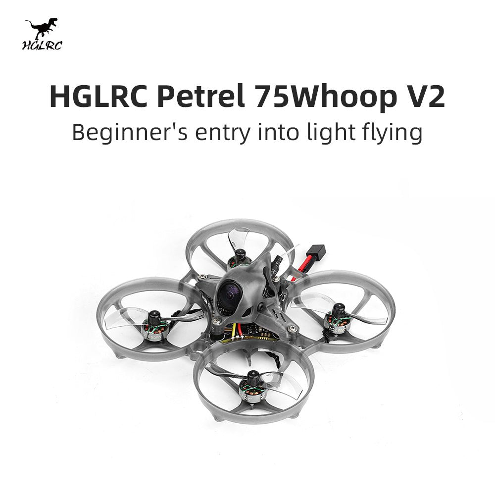 HGLRC Petrel 75Whoop V2 1S Ultra-light Indoor Frame