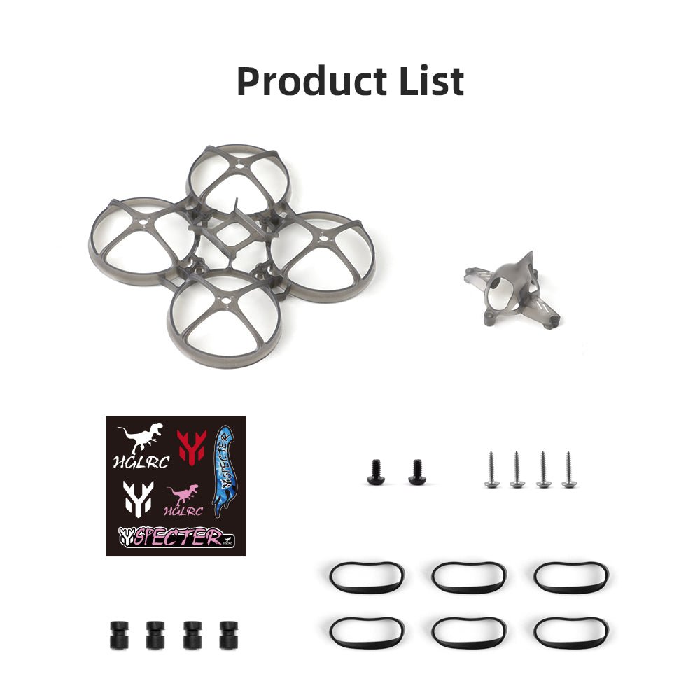 HGLRC Petrel 75Whoop V2 1S Ultra-light Indoor Frame