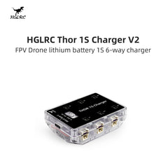 HGLRC Thor 1S Charger V2 Racing Model FPV drone Lithium Battery 6-way Charging Board Charger