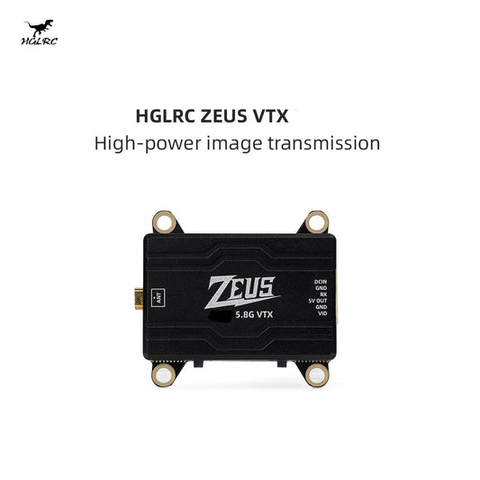 HGLRC ZEUS VTX High Power 5.8G Image Transmission Adjustable Power Aerial Photography Travel FPV