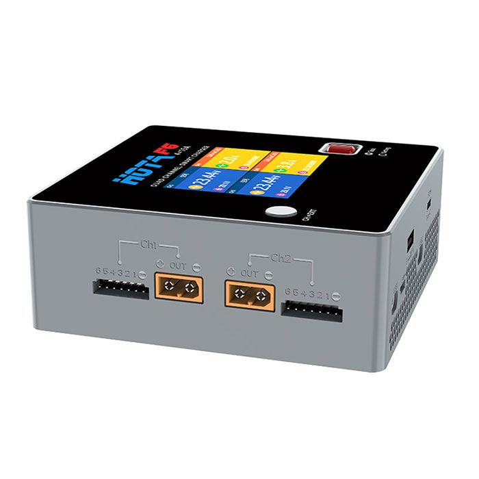 HOTA F6 SMART CHARGER 4 CHANNEL DC 250W X4 1000W 15A X4