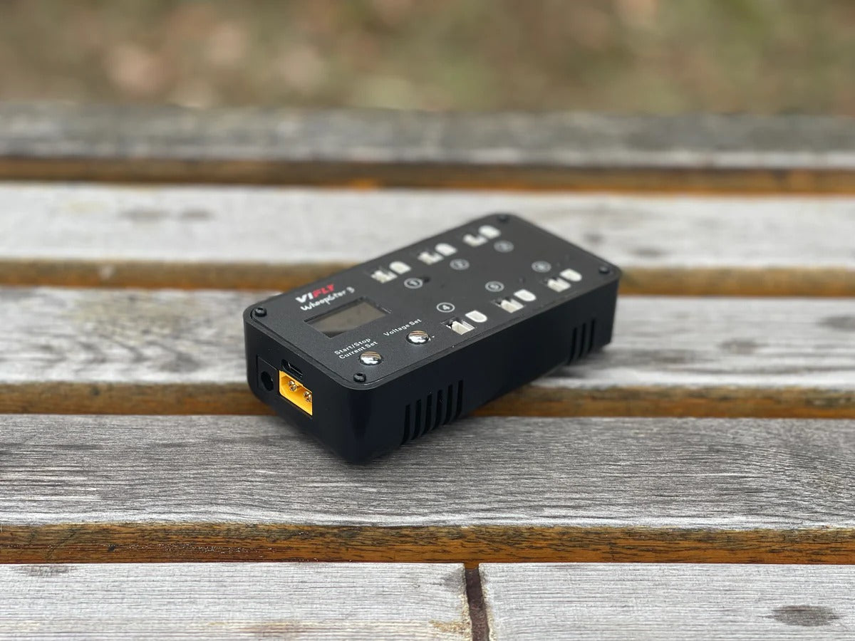 ViFly WhoopStor V3 1S Battery Charger Discharger LiPo LiHV BT2.0 PH2.0 WHITE