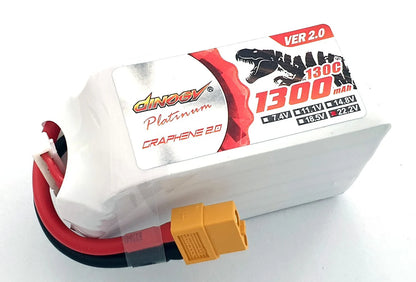 Buy 3 get 1 Free Dinogy Graphene 1300 6S 130C Combo