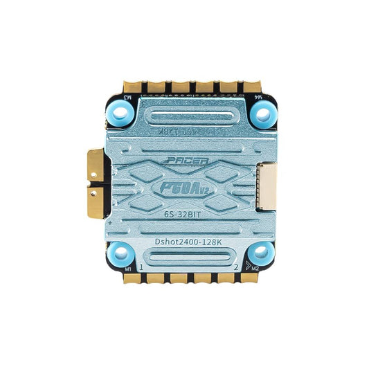 T-Motor T-Motor P60A V2 3-6S Dshot2400 4-in-1 BLHeli_32 128K ESC - 30.5x30.5
