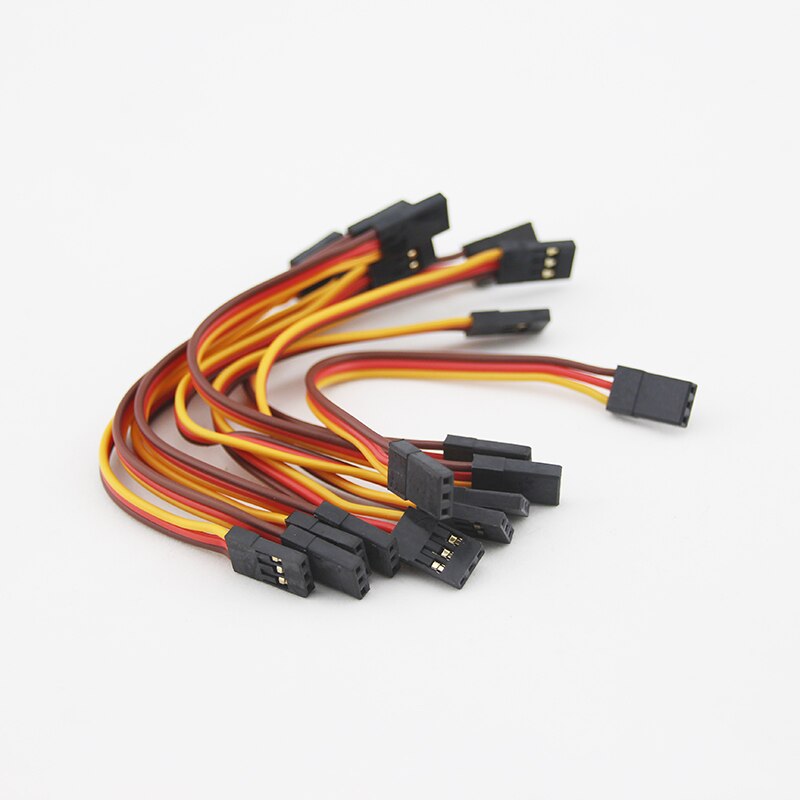 10PCS-Flight-Control-Connection-Cable-Male-to-Male-26-26AWG30-Cores-JR-Futaba-Flat-Servo-Cable-1