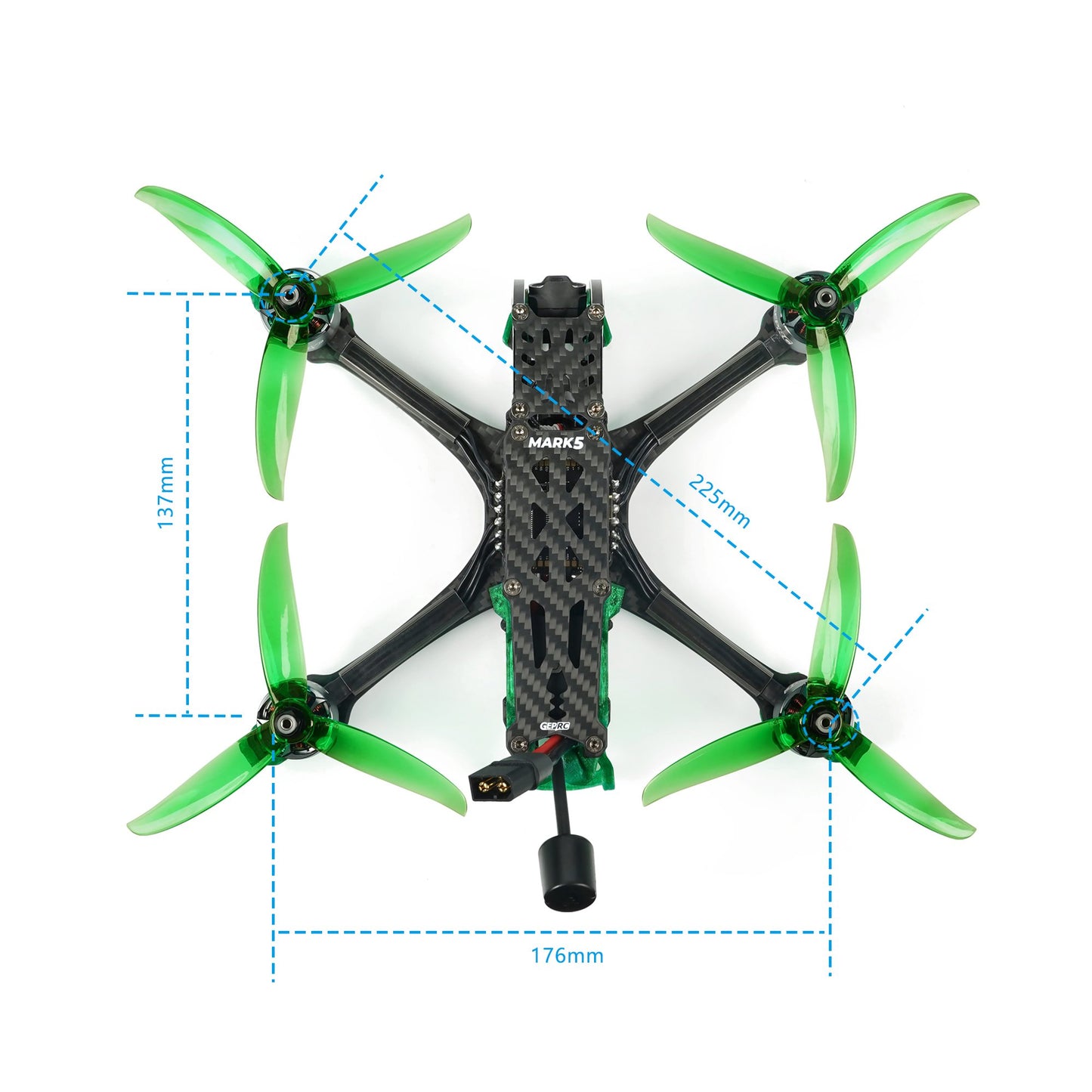 GEPRC-MARK5-HD-O3-Freestyle-FPV-DroneGreen-6