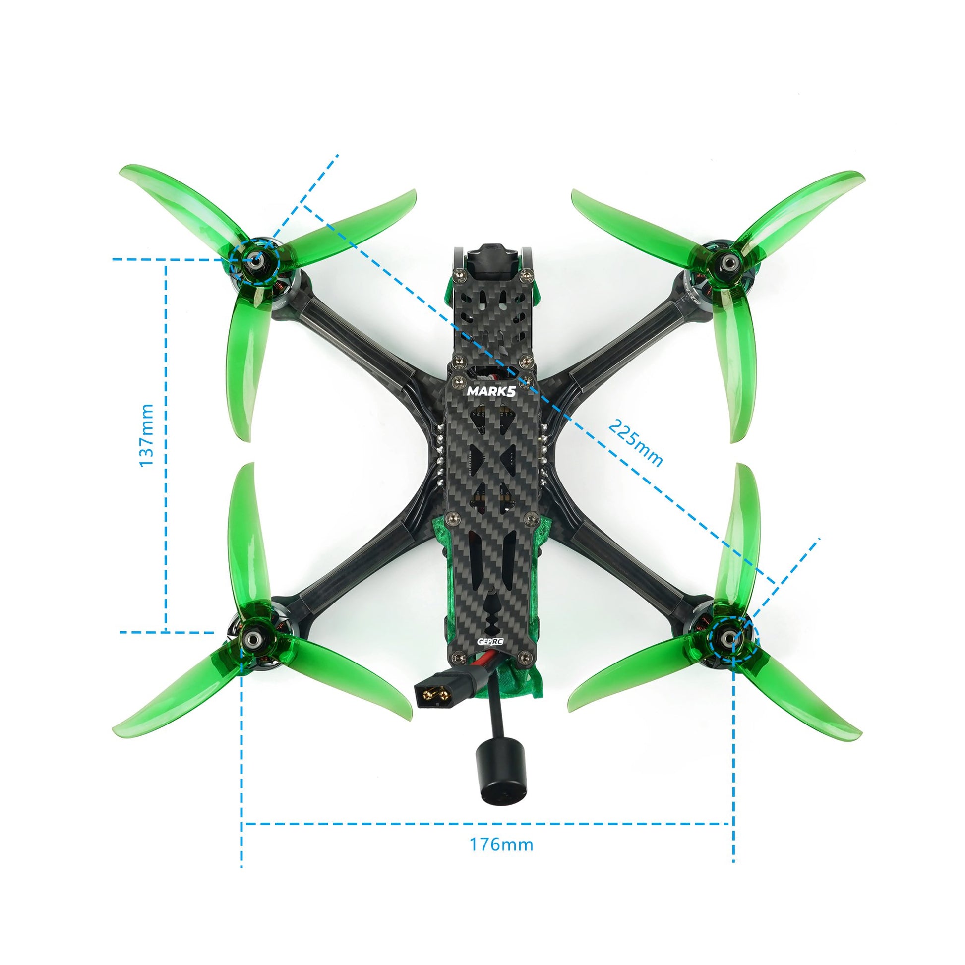 GEPRC-MARK5-HD-O3-Freestyle-FPV-DroneGreen-6