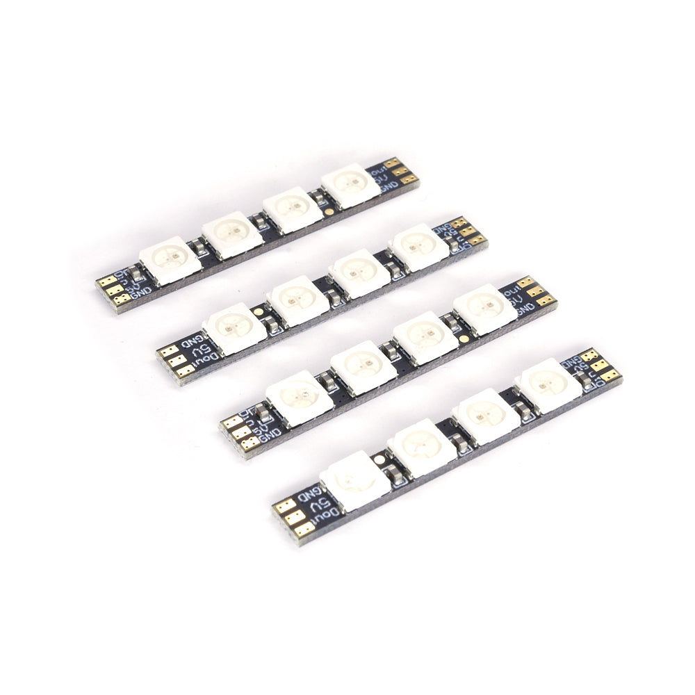RGB LED Strip WS2812 Addressable 5V 4pcs Kit | BuzzFPV – Buzz Fpv