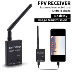 Skydroid-UVC-Single-Control-Receiver-OTG-5-8G-150CH-Channel-FPV-Receiver-Video-Transmission-Downlink-Audio