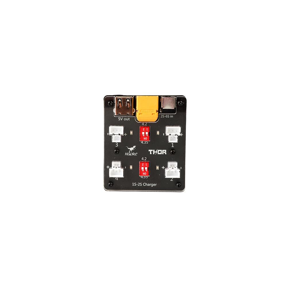 hglrc-thor-1-2s-charger-4-way-435v-charging-board-charger-for-fpv-lithium-battery-231532