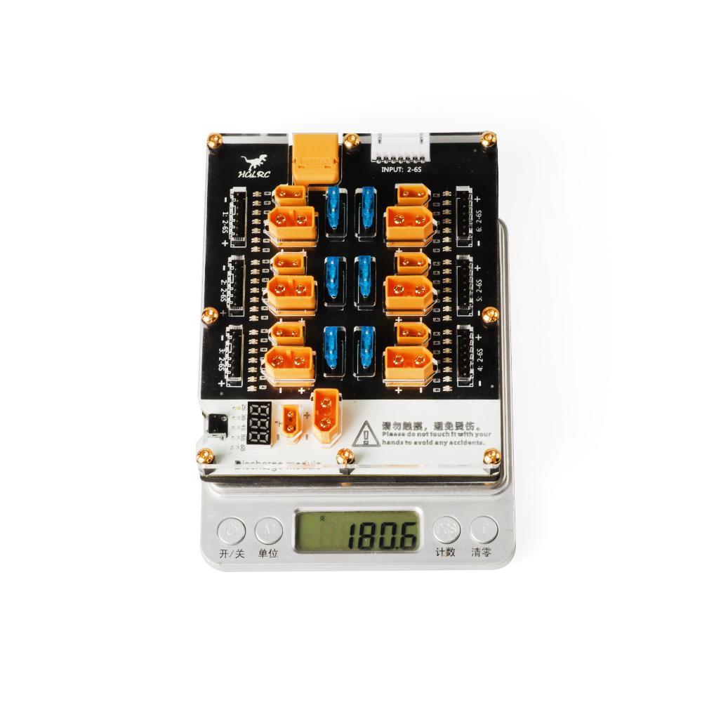 hglrc-thor-6-port-lipo-battery-balance-charger-board-pro-40a-xt60-xt30-plug-2-6s-integrated-with-lipo-discharger-for-imax-b6-isdt-q6-nano-hota-d6-pro-p6-492033