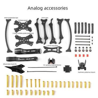hglrc-wind5-lite-true-x-frame-kit-5-inch-for-fpv-racing-drone-791592