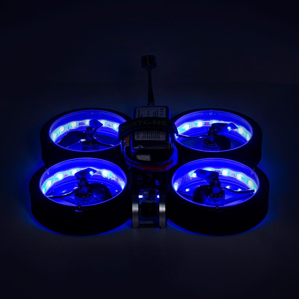 DIATONE MXC TAYCAN SW2812 LED DUCT 3 INCH CINEWHOOP FREESTYLE FPV DRONE