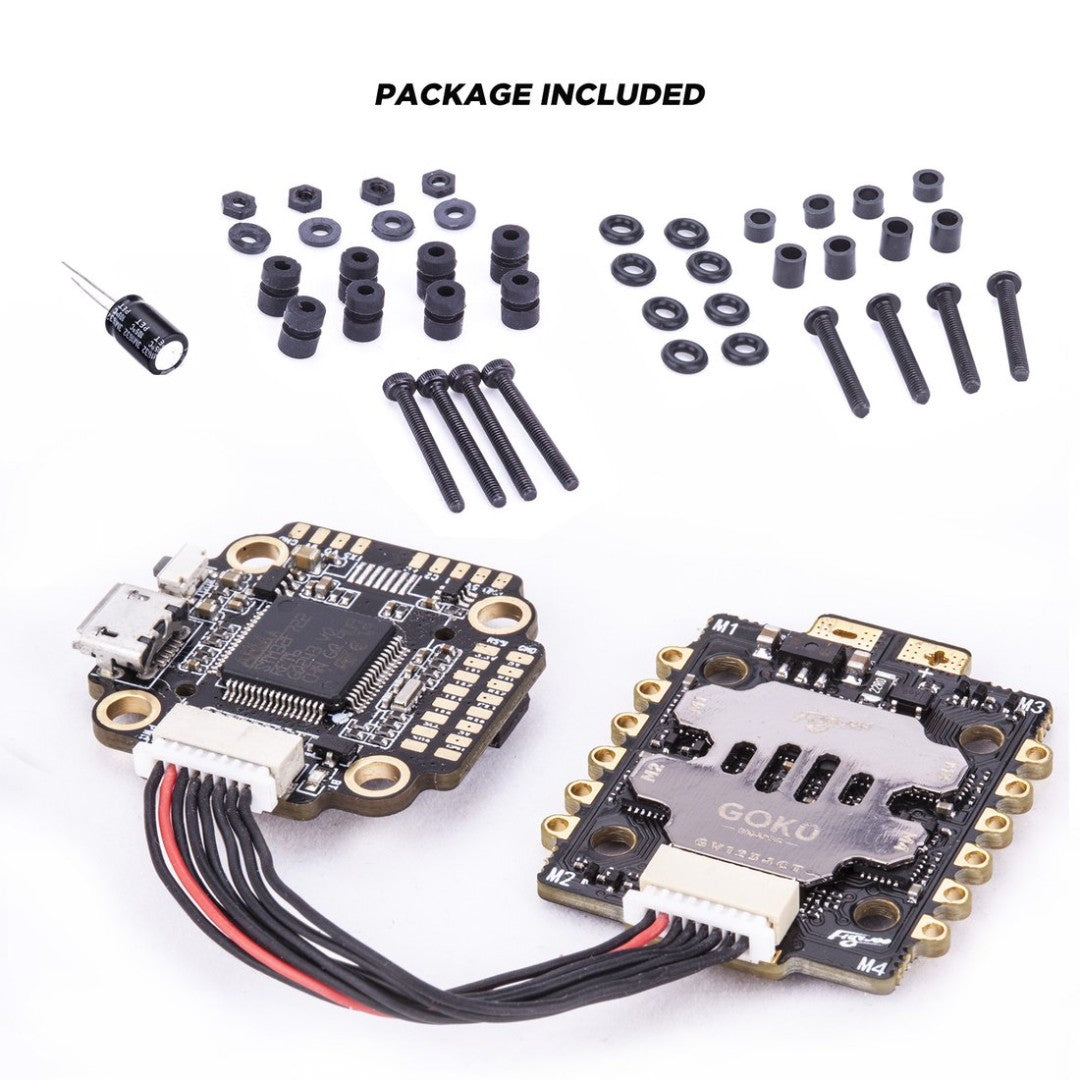 Flywoo GOKU F722Mini F7 Flight Controller & GOKU 406S 40A BL_32 2-6S ESC Stack