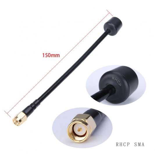 Albatross 5.8GHz 150mm RHCP/SMA FPV Antenna