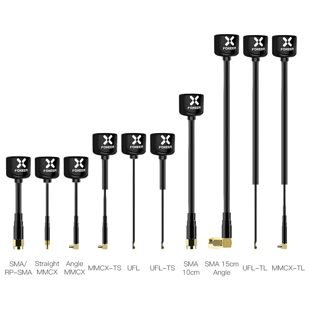 Foxeer Lollipop v4 FPV Antenna - 2pc (LHCP MMCX TS)