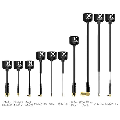 Foxeer Lollipop v4 FPV Antenna - 2pc (LHCP MMCX TS)