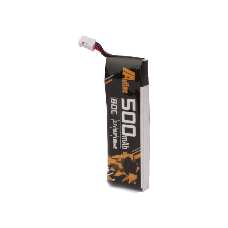 Auline 500mAh 1S 80C 3.7V LiPo Battery PH2.0