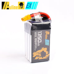 Auline EX 1350mah 6S 22.2V 120C XT60 for 5inch FPV Racing