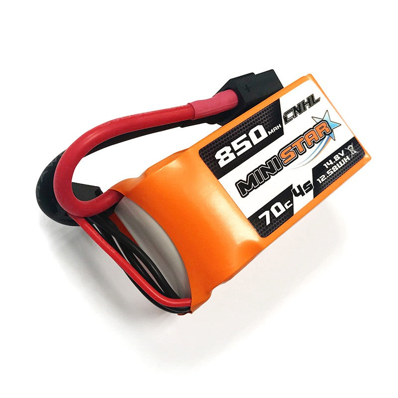 CNHL MiniStar 850mAh 14.8V 4S 70C Lipo Battery with XT60