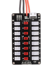  8 x JST/2S/3S LiPoly Battery Parallel Charging Board