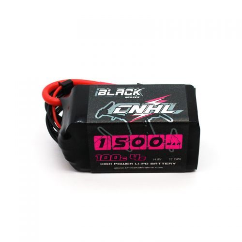 CNHL BLACK SERIES 1500MAH 14.8V 4S 100C LIPO BATTERY