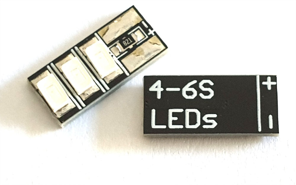 Led's 4 pack 4-6S voltage range