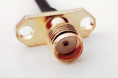 Generic 72mm Pigtail MMCX 90 Degree to SMA cable