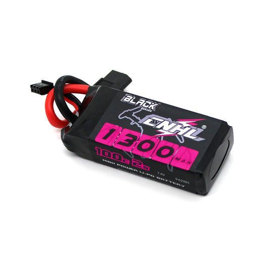 CNHL BLACK SERIES 1500MAH 7.4V 2S 100C LIPO BATTERY