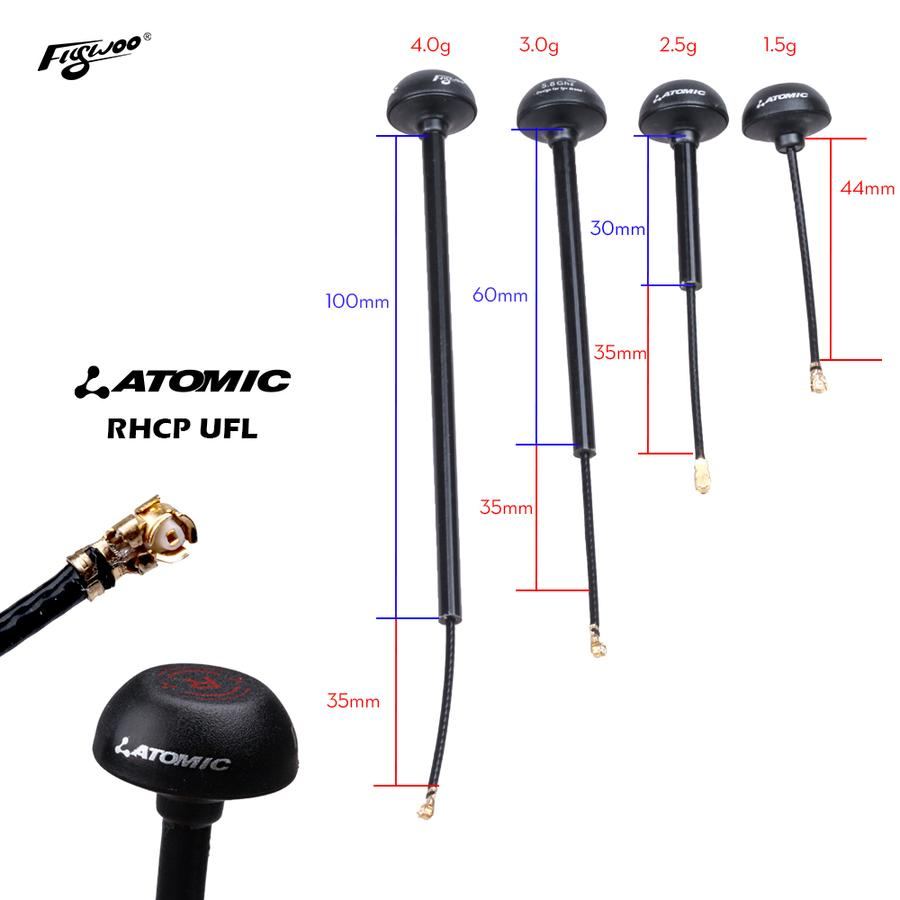 FLYWOO ATOMIC RHCP UFL ANTENNA 100MM