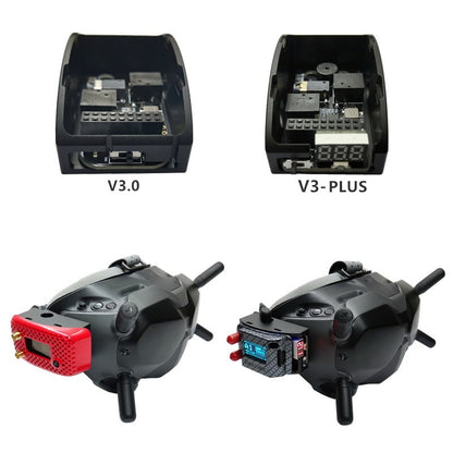 URUAV 5.8G RX PORT 3.0-PLUS DJI Digital FPV Goggles Low Voltage Alarm