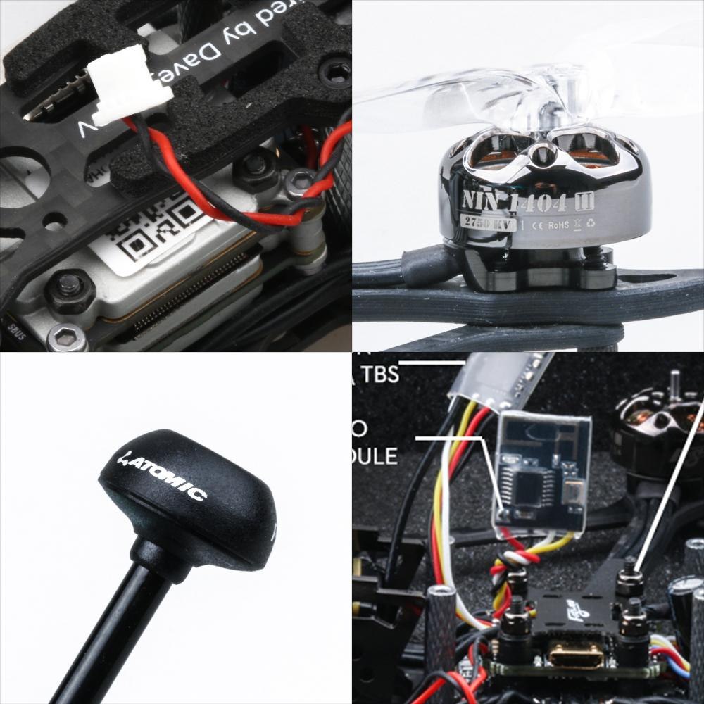 HEXplorer LR 4 4S Hexa-copter BNF with Caddx Vista / Nebula Pro Digital HD System F745HEX BGA BS13A 6IN1